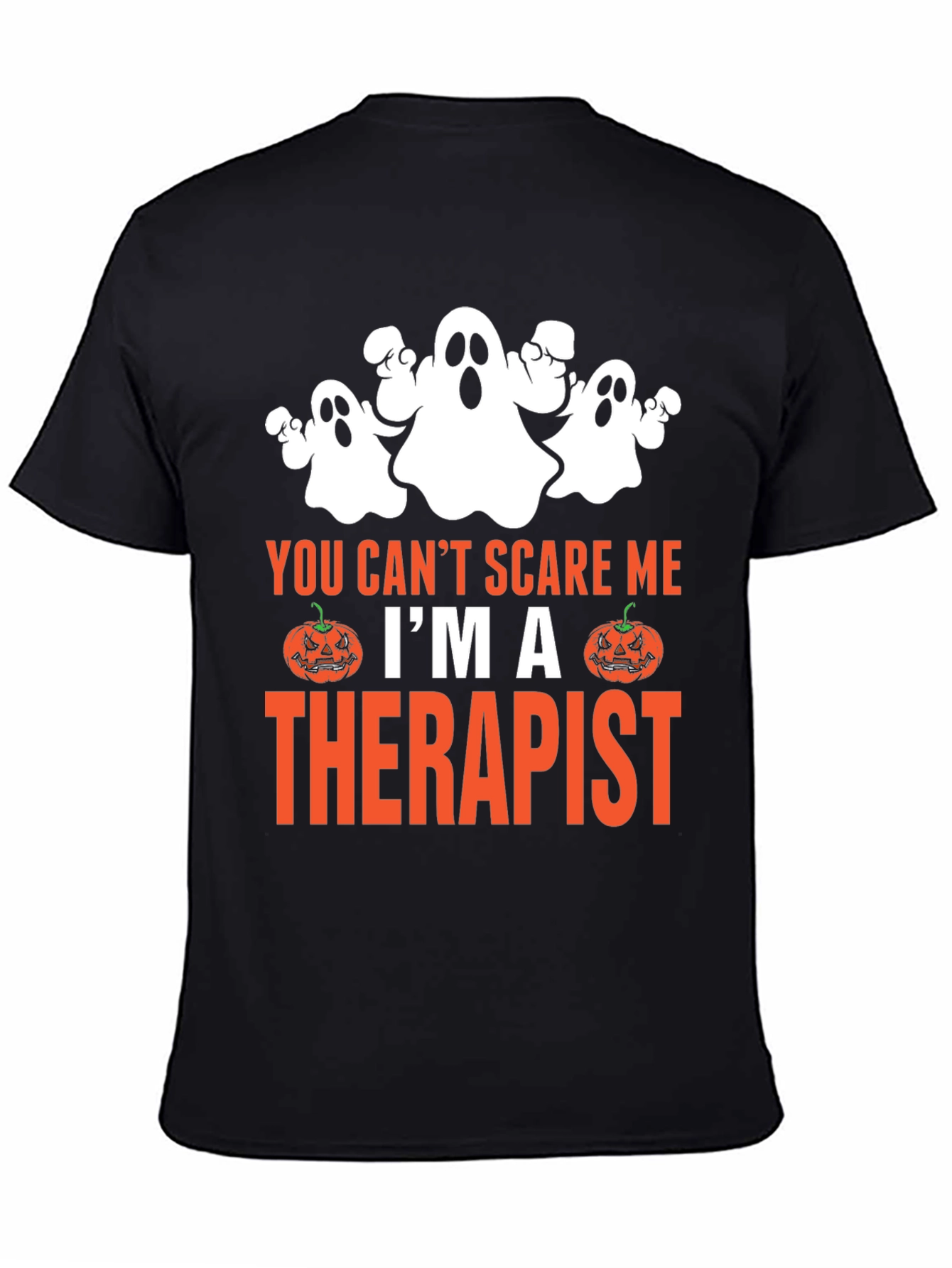 Therapist Halloween T-Shirt Funny Ghost Tee
