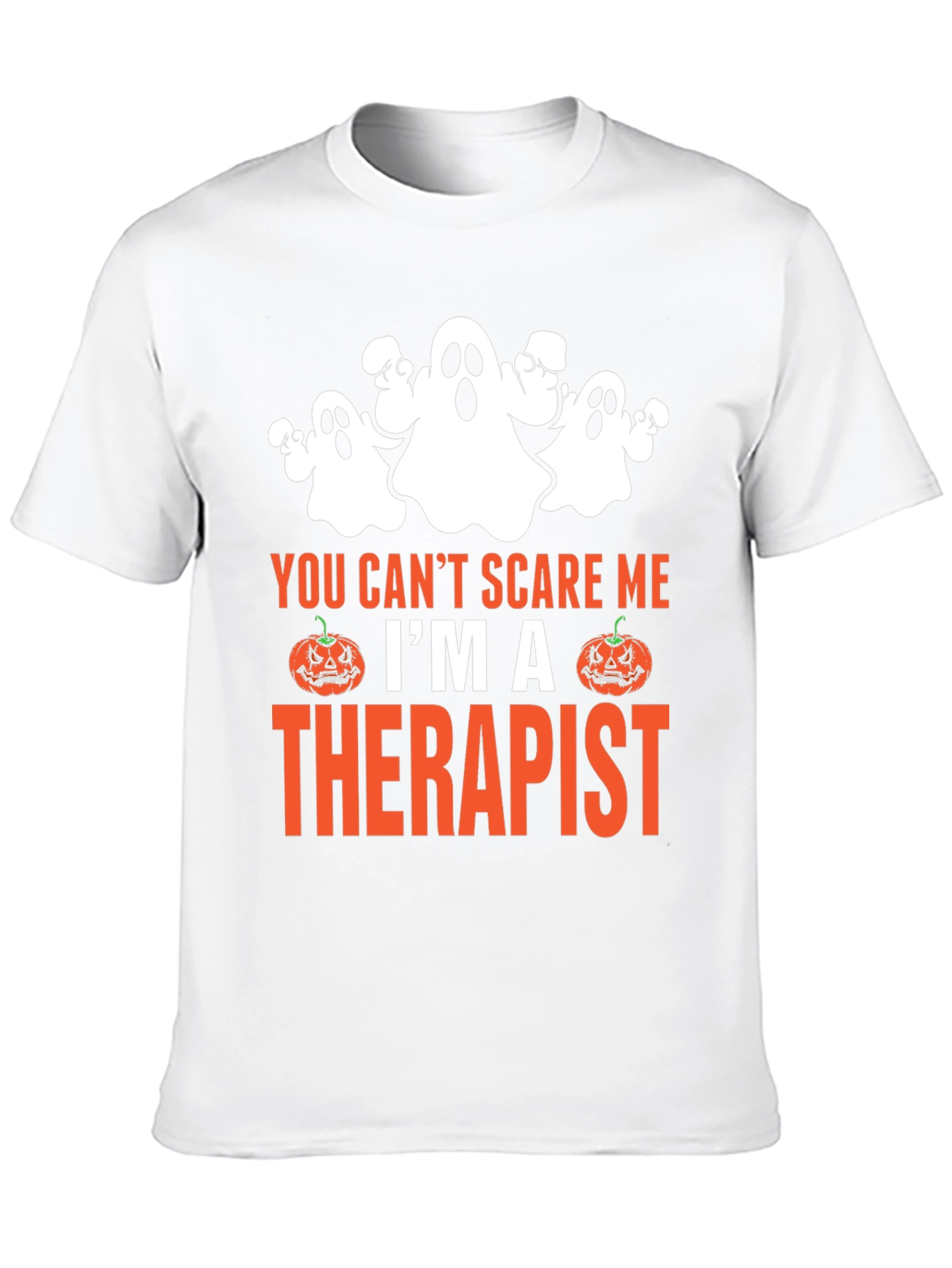 Therapist Halloween T-Shirt Funny Ghost Tee