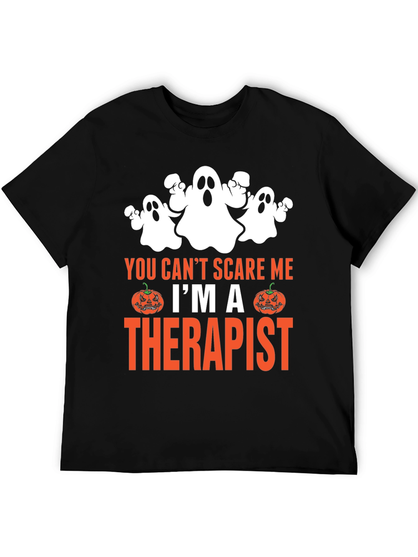 Therapist Halloween T-Shirt Funny Ghost Tee