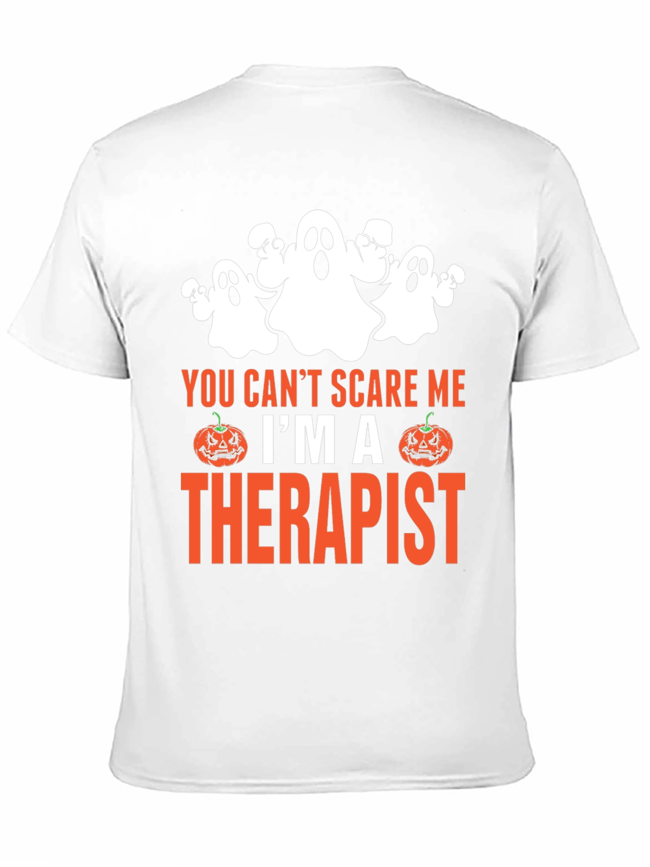 Therapist Halloween T-Shirt Funny Ghost Tee
