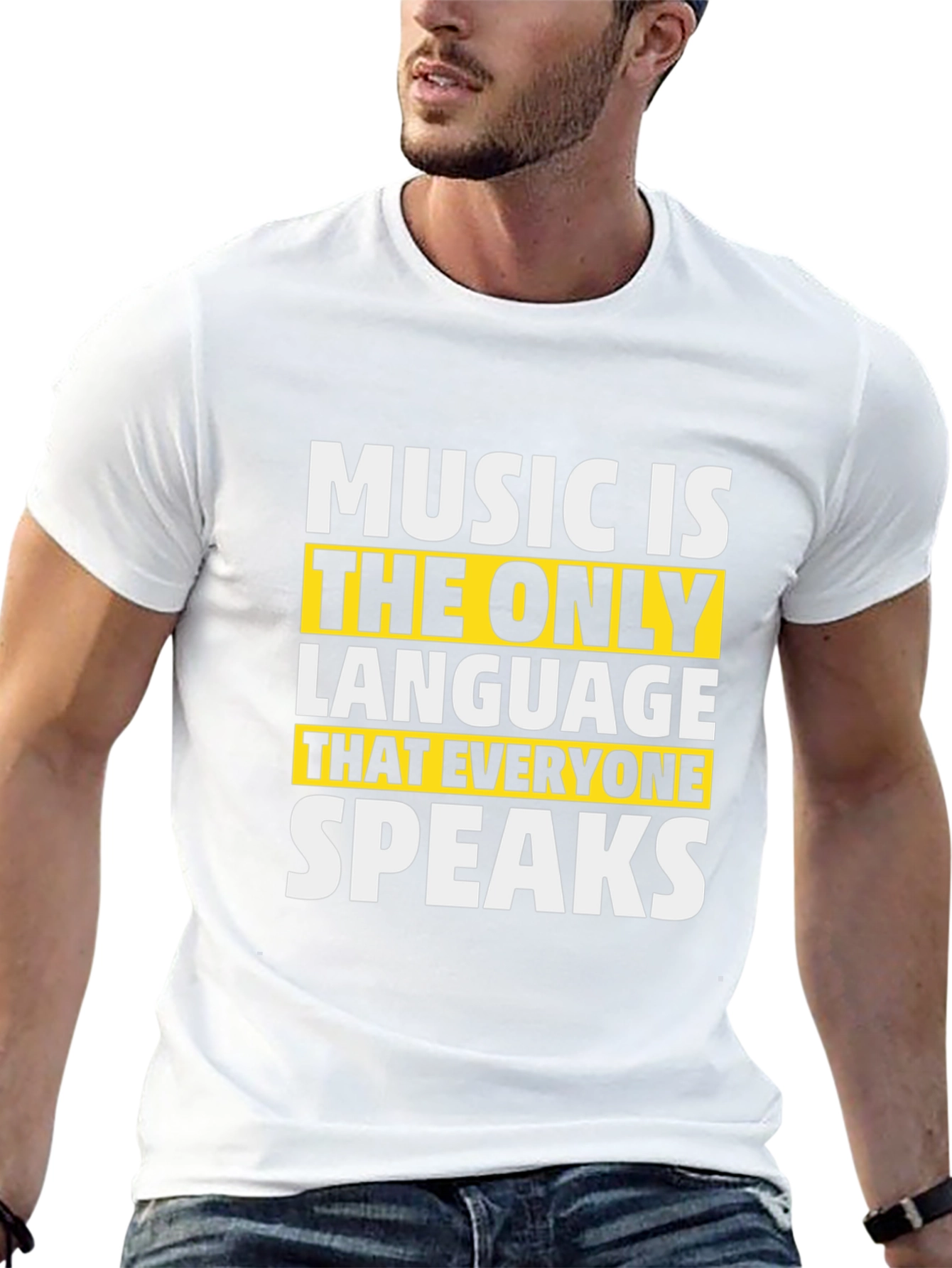 Music is the Only Language T-Shirt