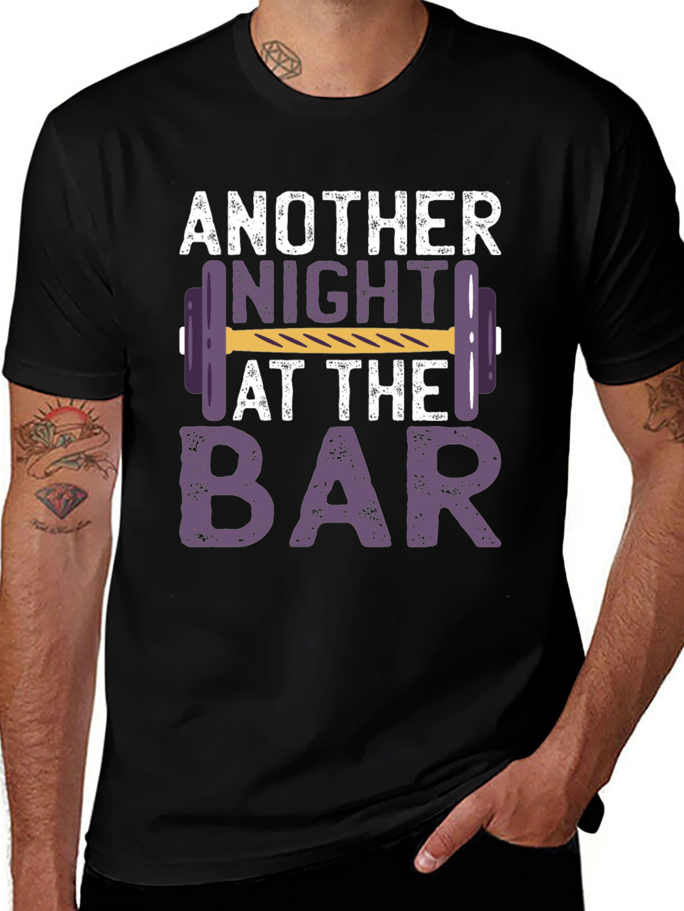 Another Night at the Bar Gym T-Shirt