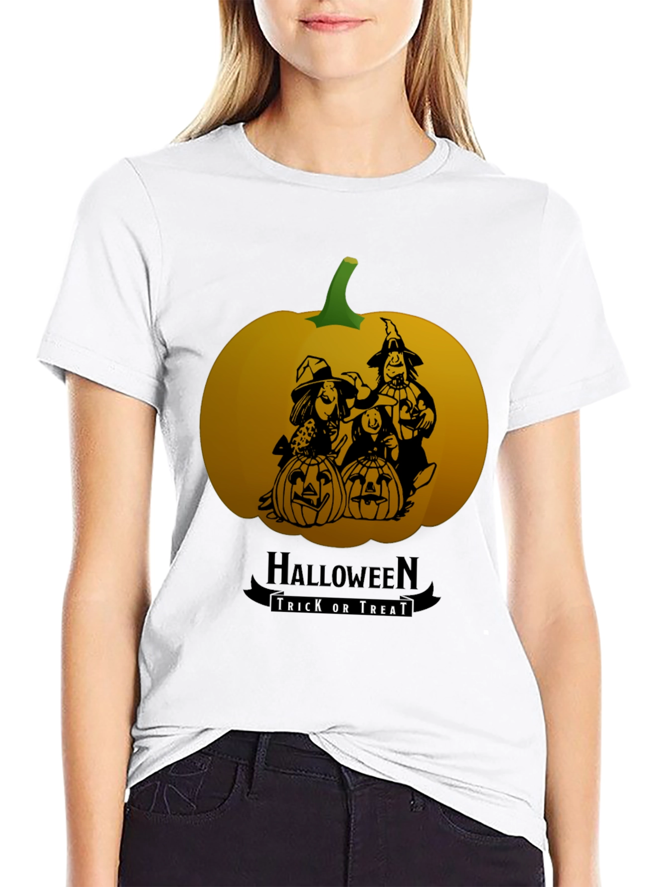 Halloween Trick or Treat Pumpkin T-Shirt