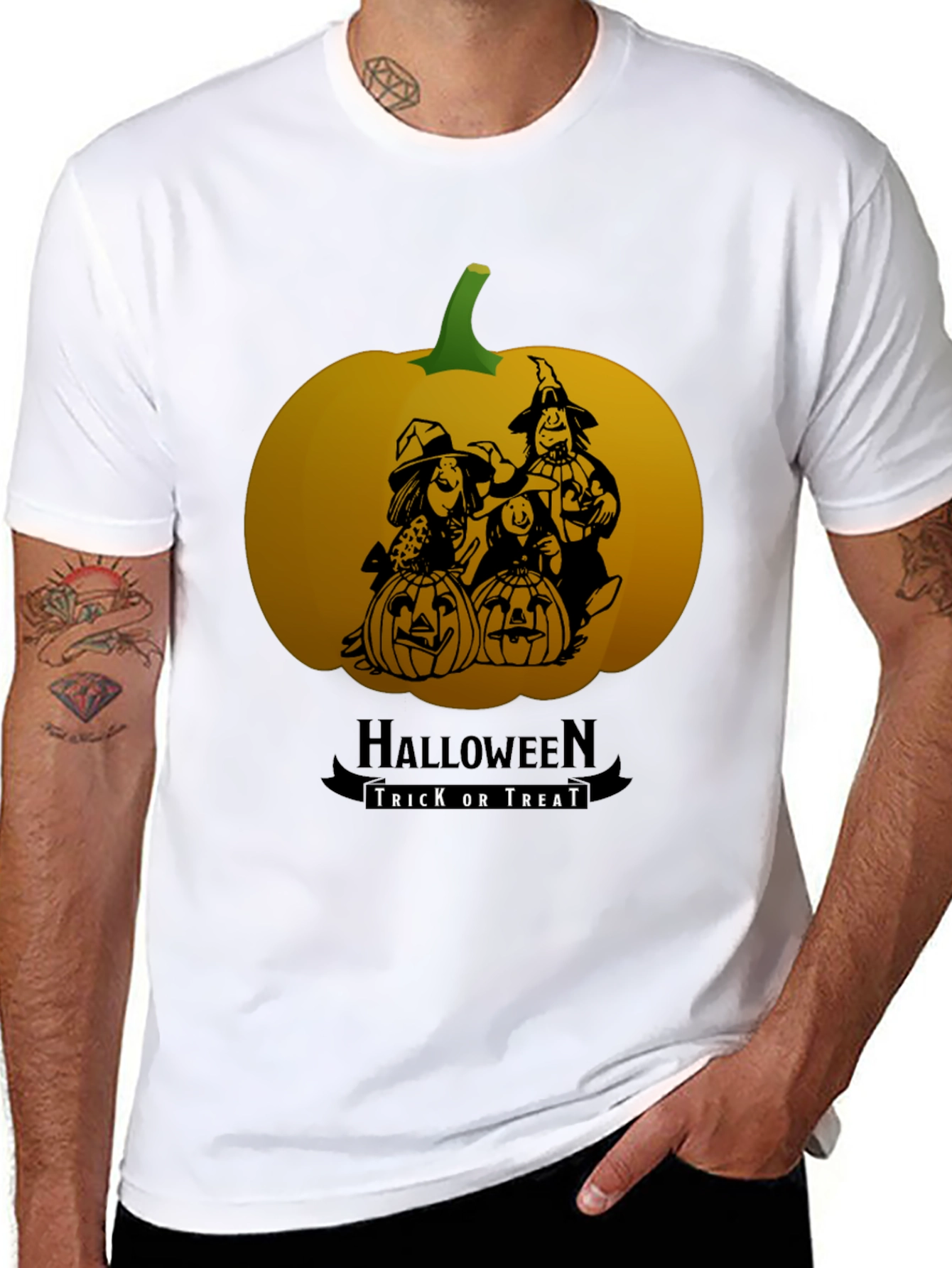 Halloween Trick or Treat Pumpkin T-Shirt