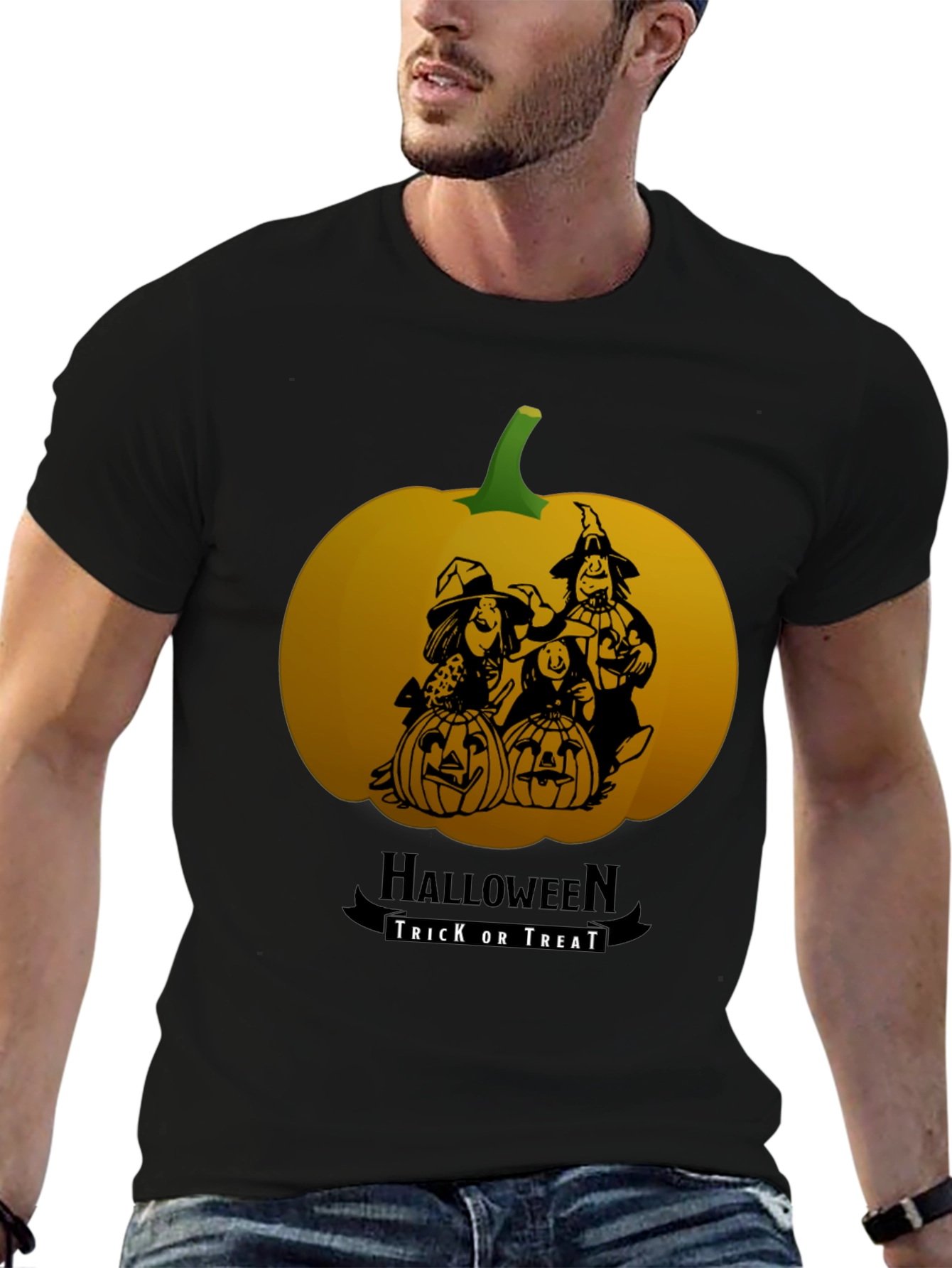Halloween Trick or Treat Pumpkin T-Shirt