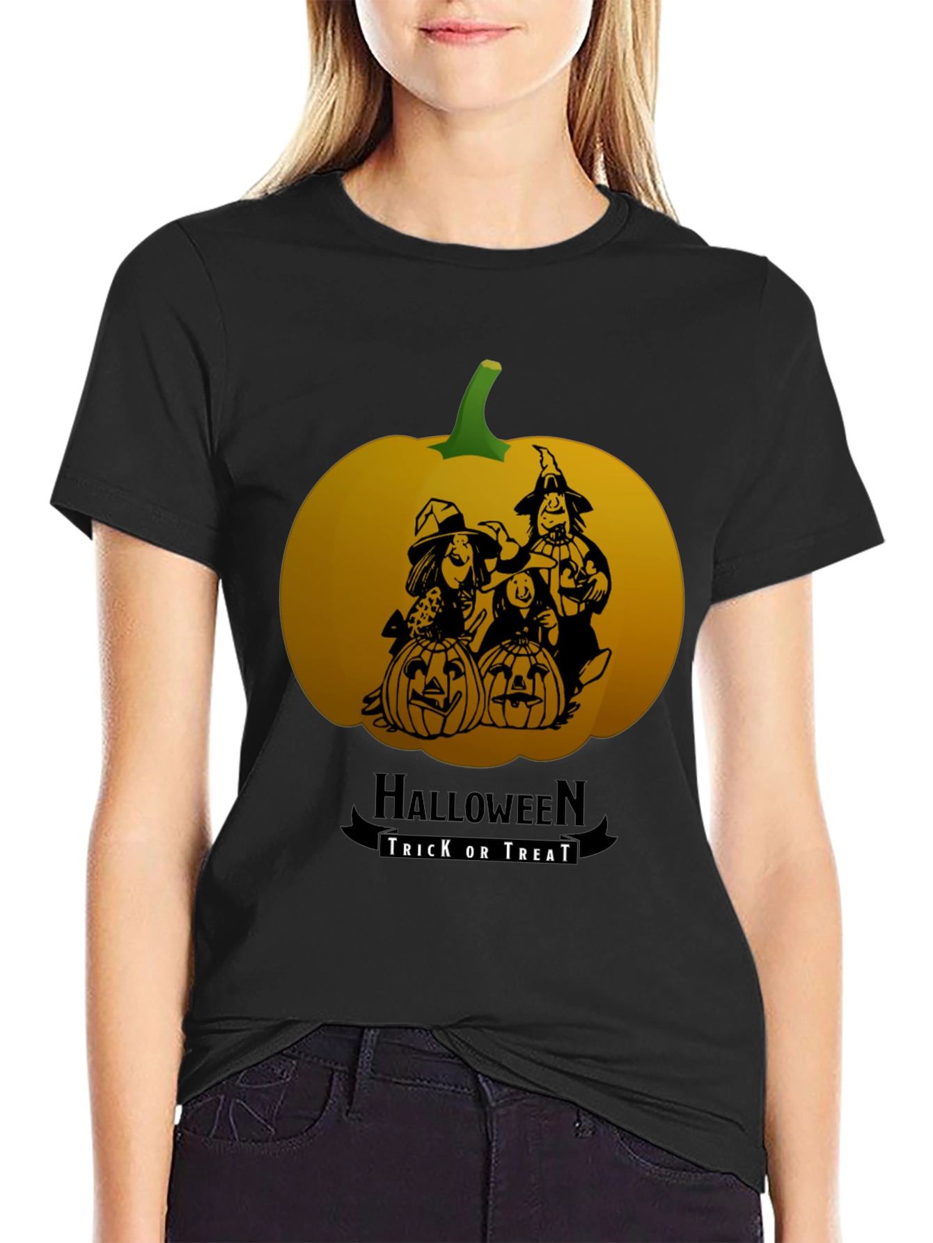 Halloween Trick or Treat Pumpkin T-Shirt