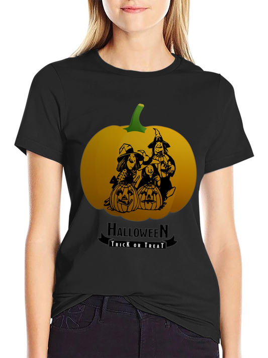 Halloween Trick or Treat Pumpkin T-Shirt