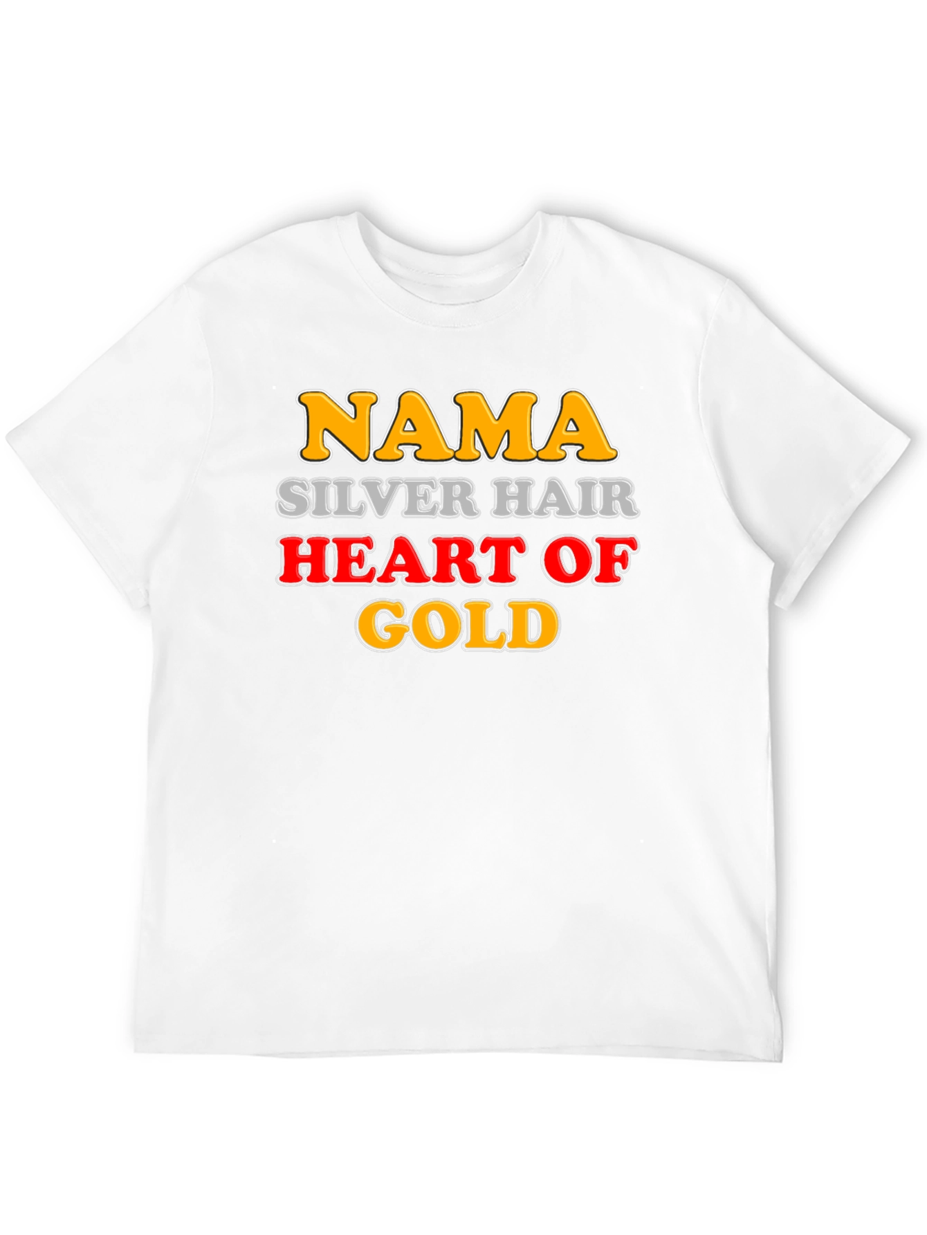 Nama Silver Hair Heart of Gold Novelty T-Shirt