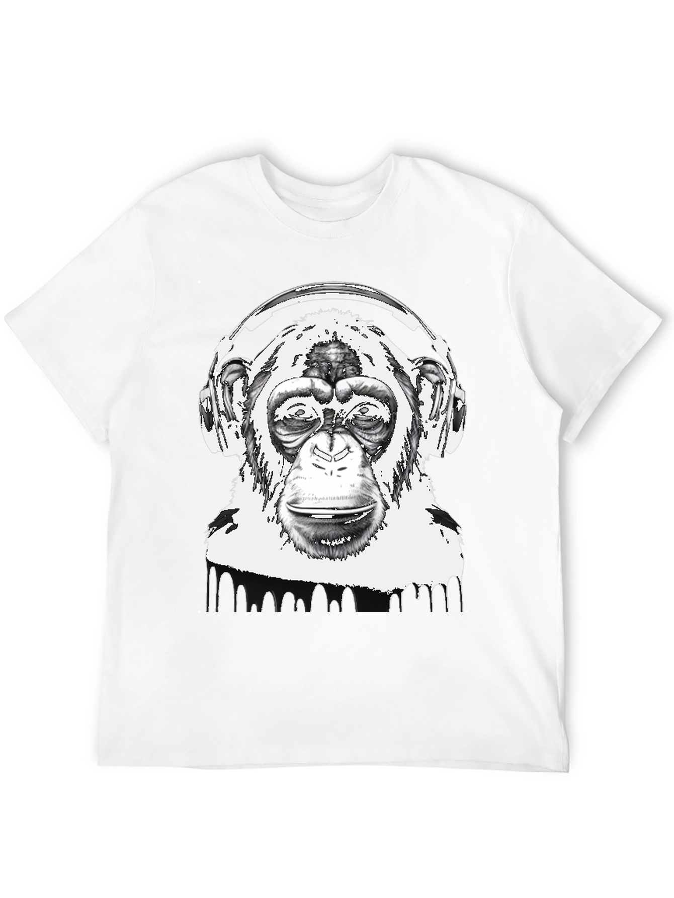 Monkey DJ Graphic Tee - Cool & Unique Design