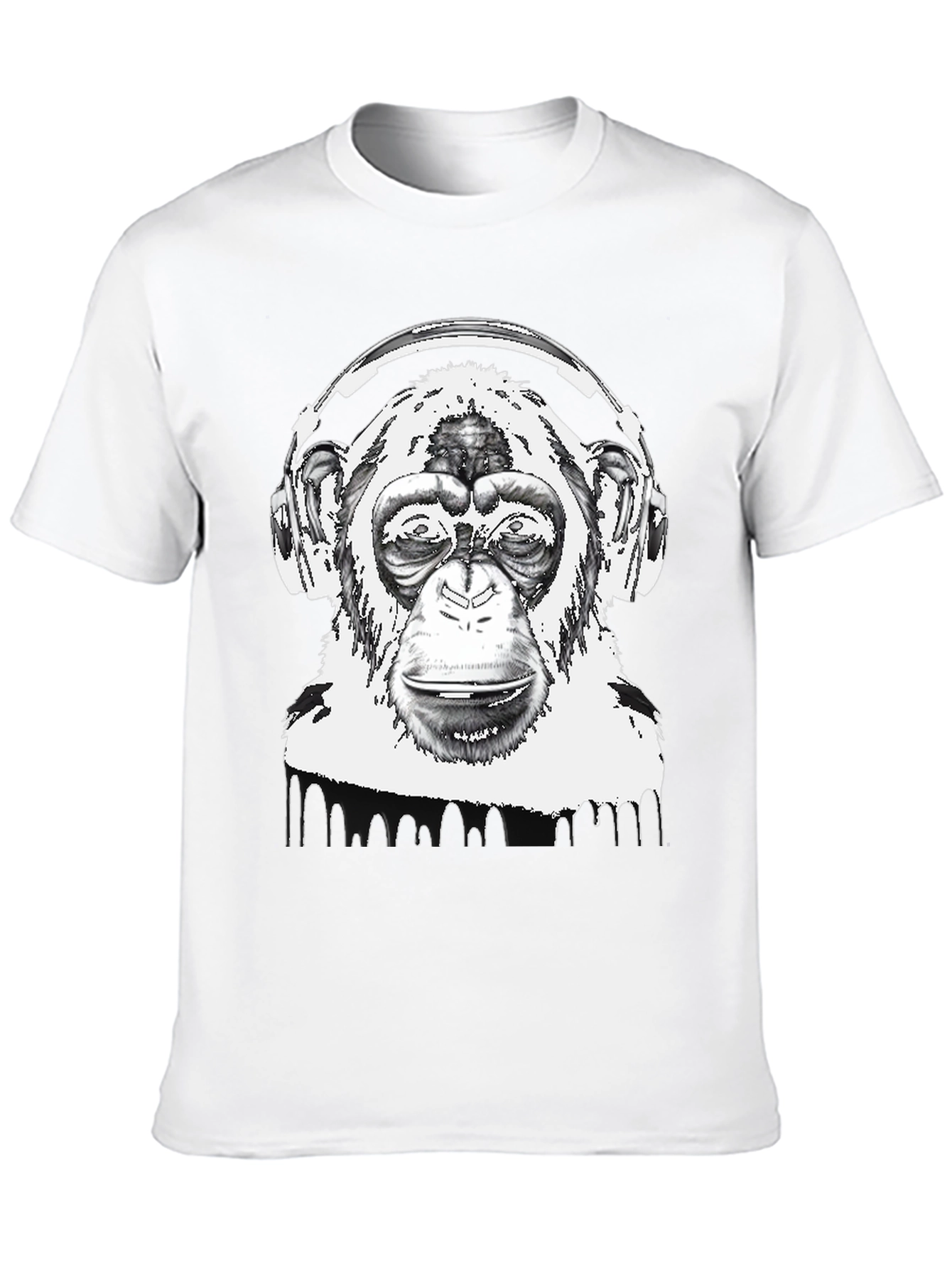 Monkey DJ Graphic Tee - Cool & Unique Design