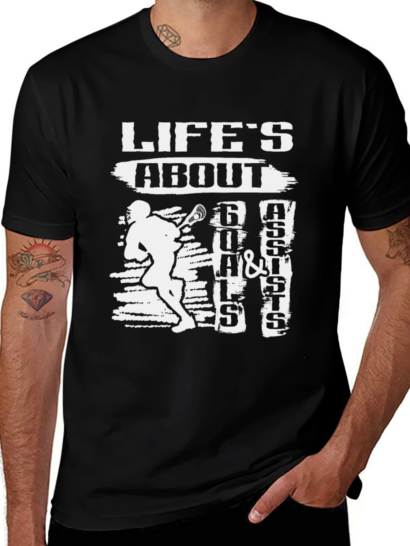 Lifes About Goals & Assists T-Shirt