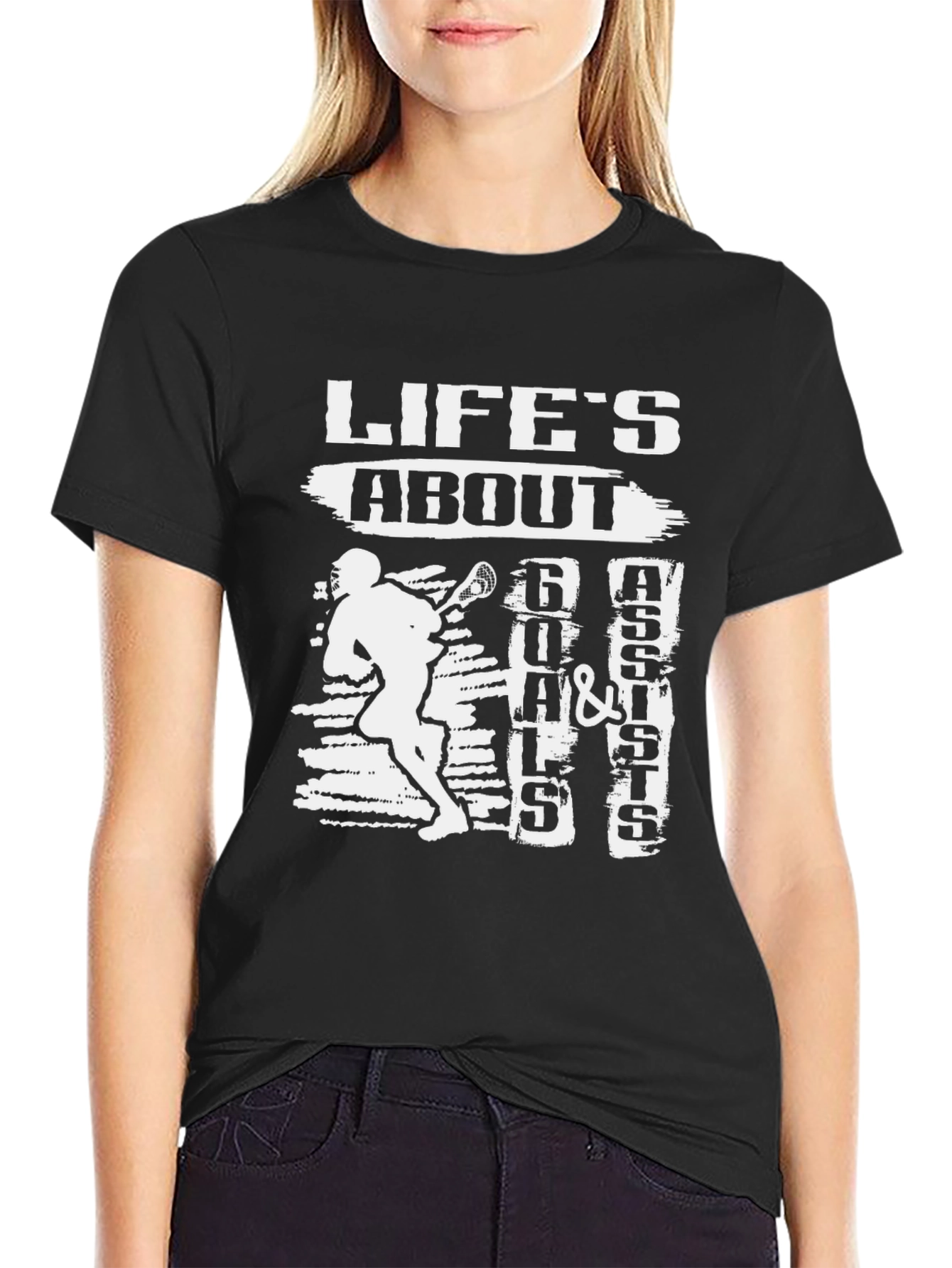 Lifes About Goals & Assists T-Shirt