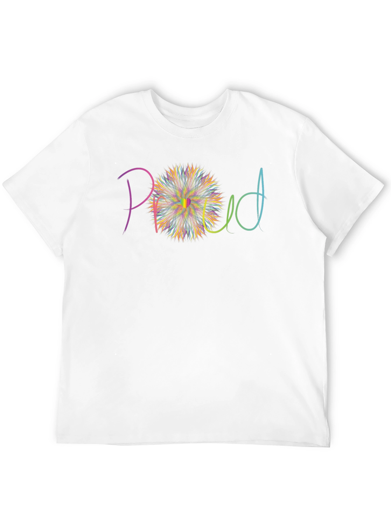 Proud Graphic T-Shirt - Black Cotton Blend