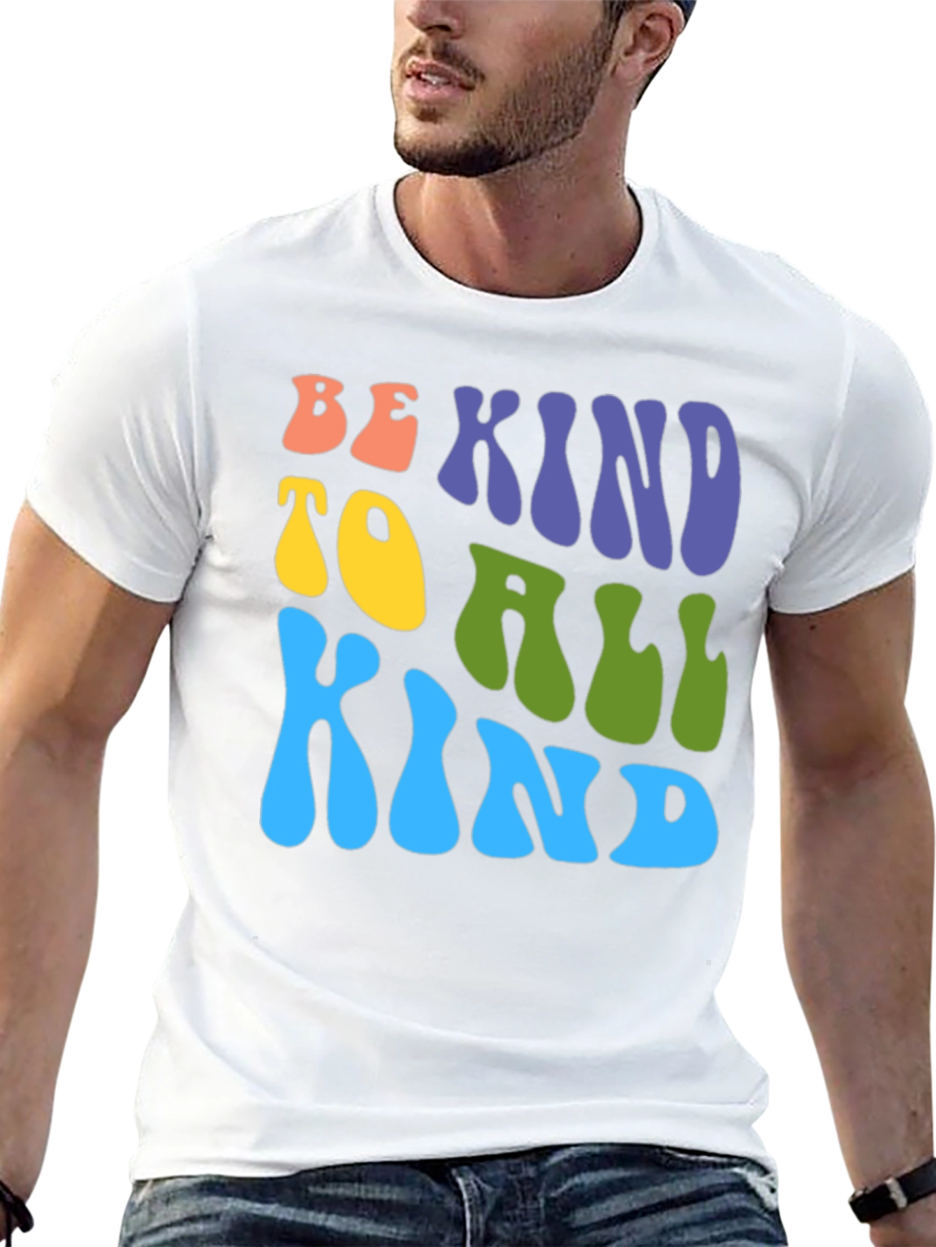 Be Kind T-Shirt: Retro Style Graphic Tee