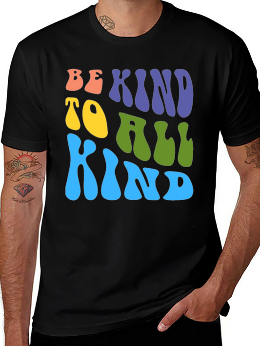 Be Kind T-Shirt: Retro Style Graphic Tee