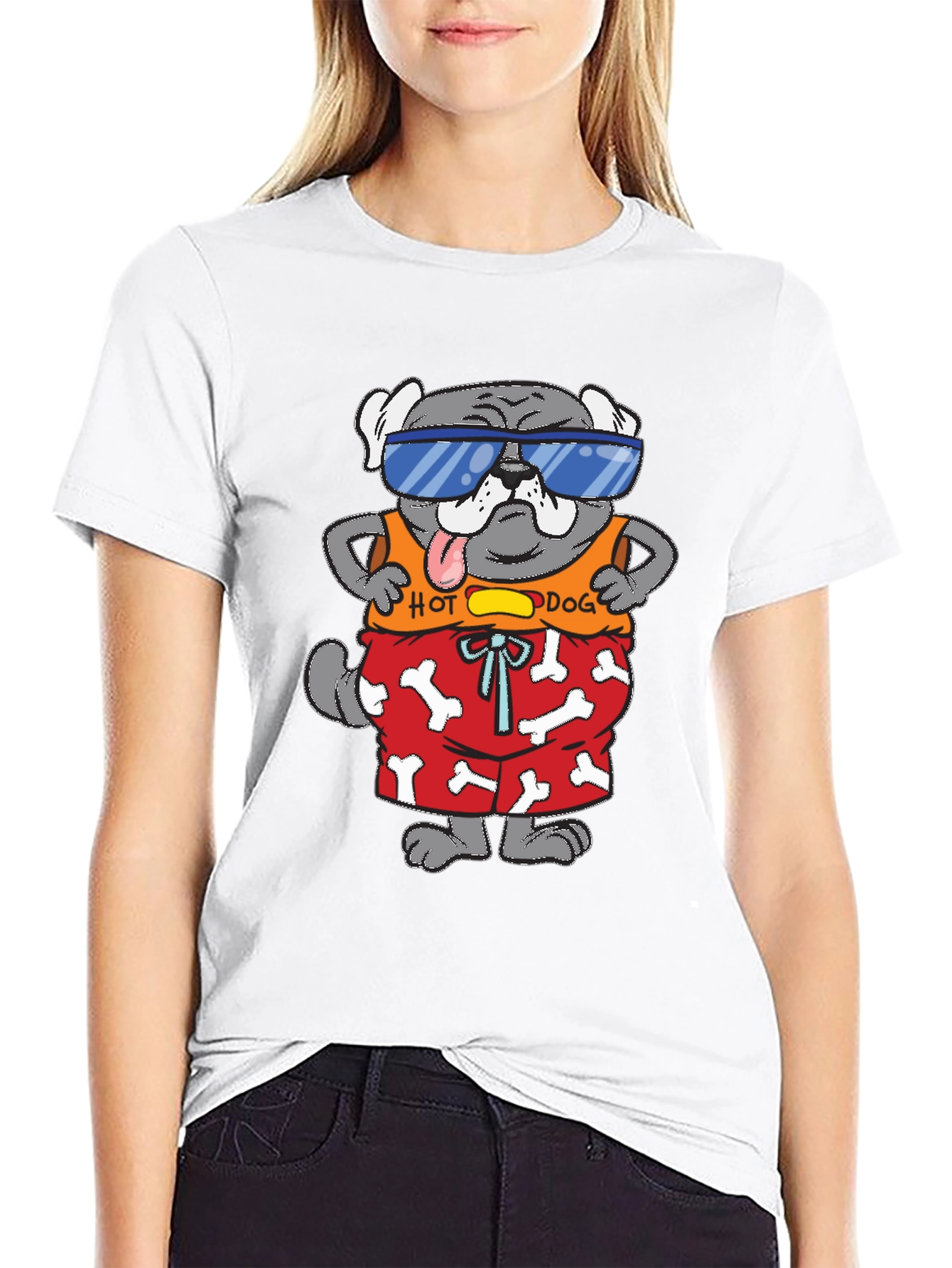 Cool Dog Graphic Tee