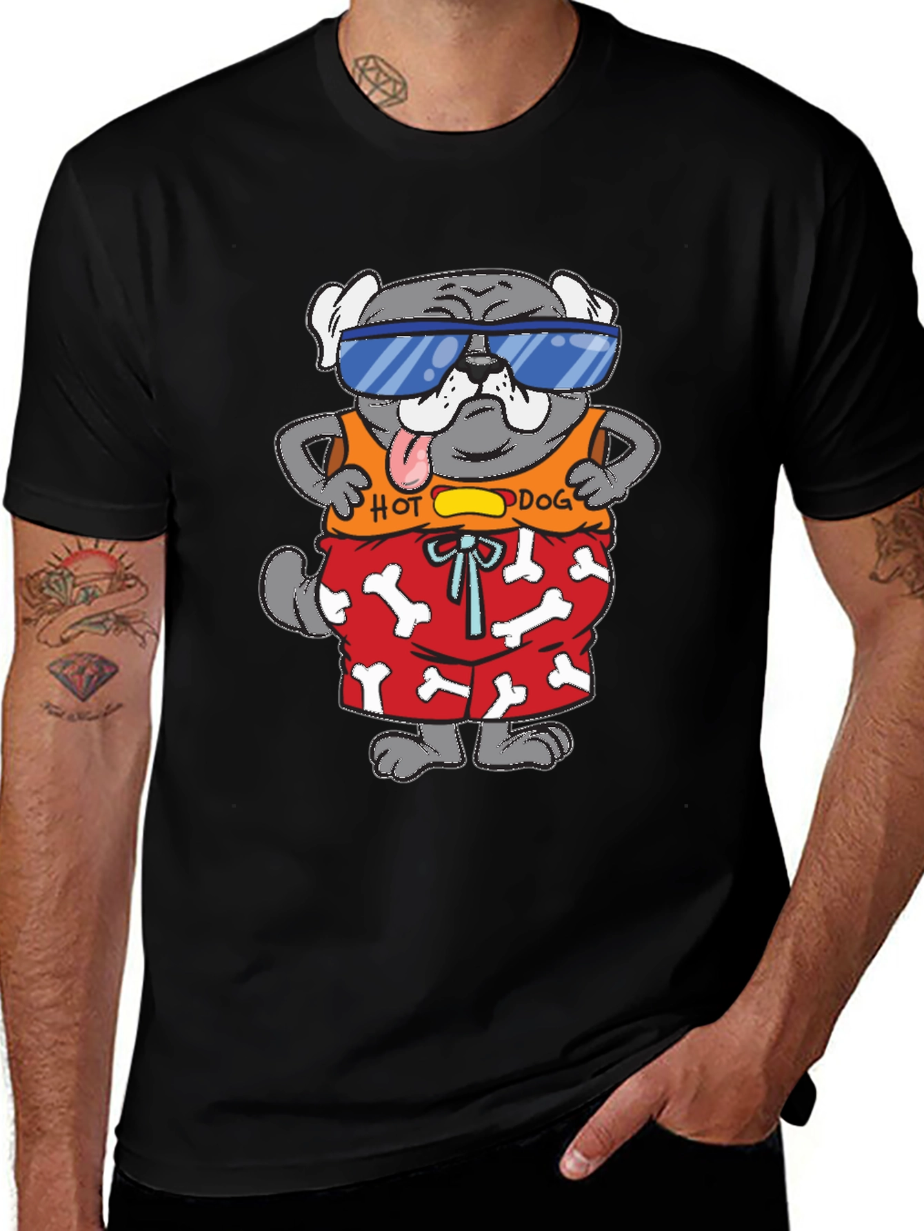 Cool Dog Graphic Tee