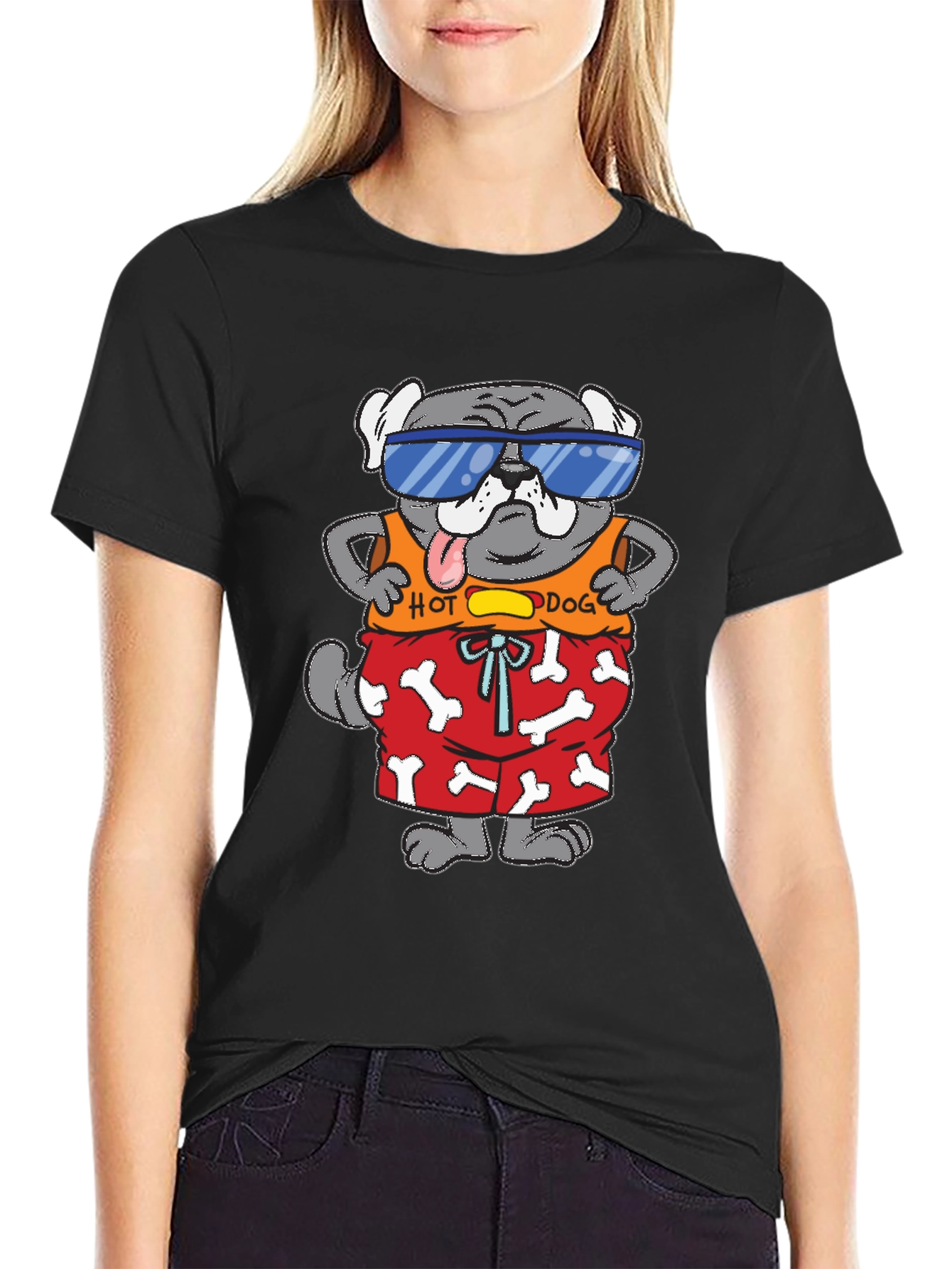Cool Dog Graphic Tee