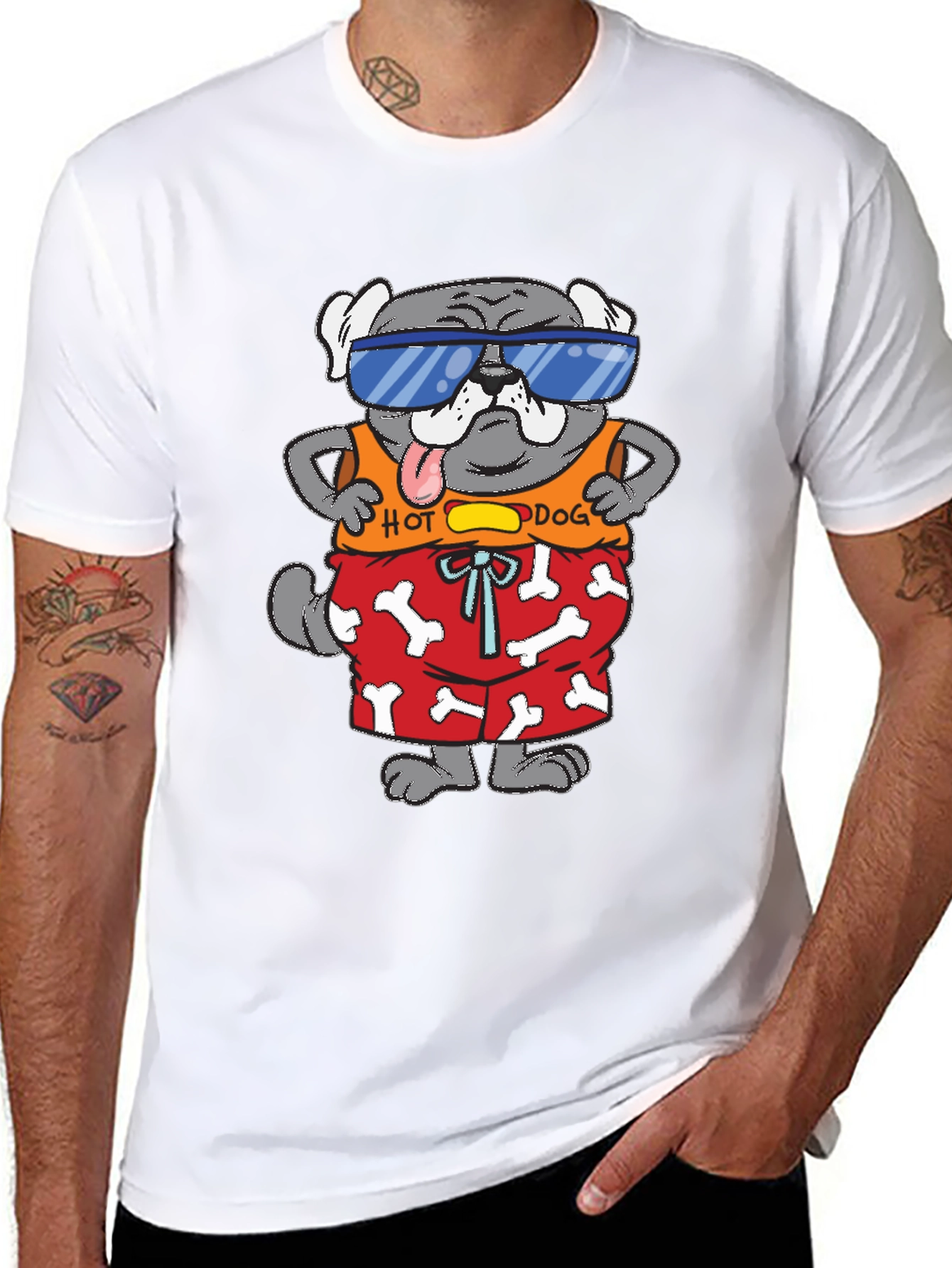 Cool Dog Graphic Tee