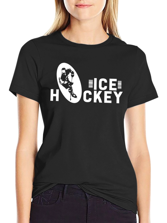 Ice Hockey Graphic T-Shirt - Sport Fan Apparel