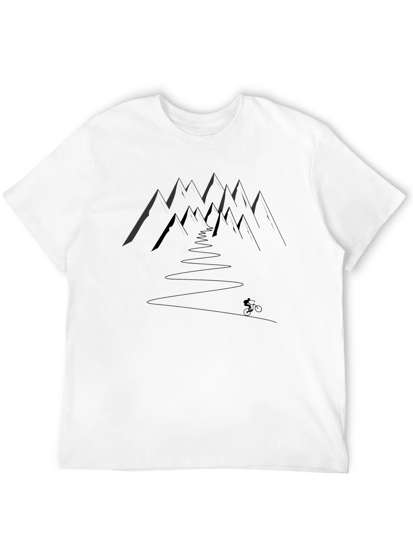 Mountain Biker T-Shirt - Adventure Ready