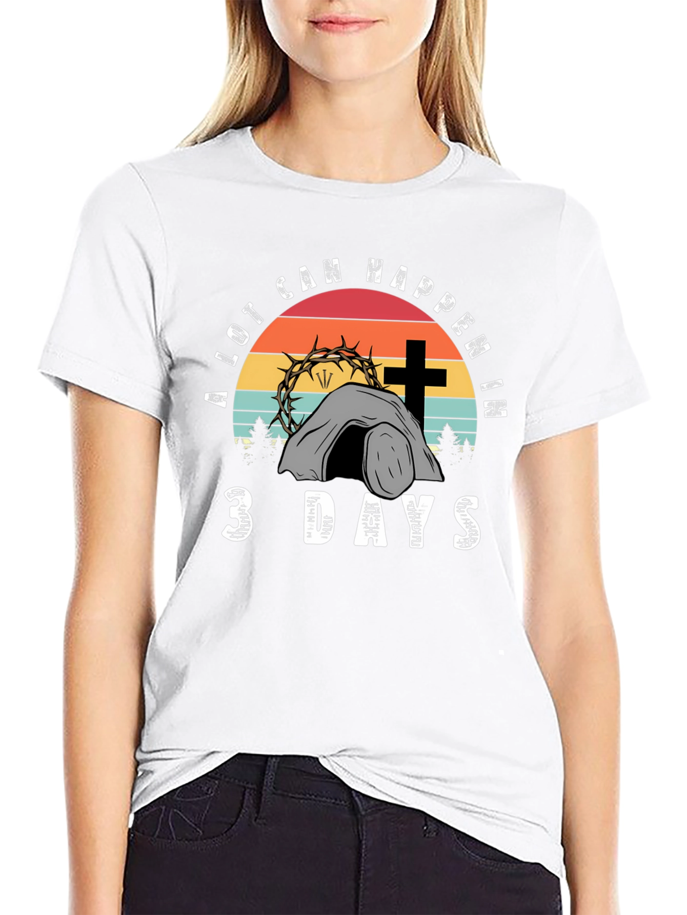 A Lot Can Happen in 3 Days Easter T-Shirt