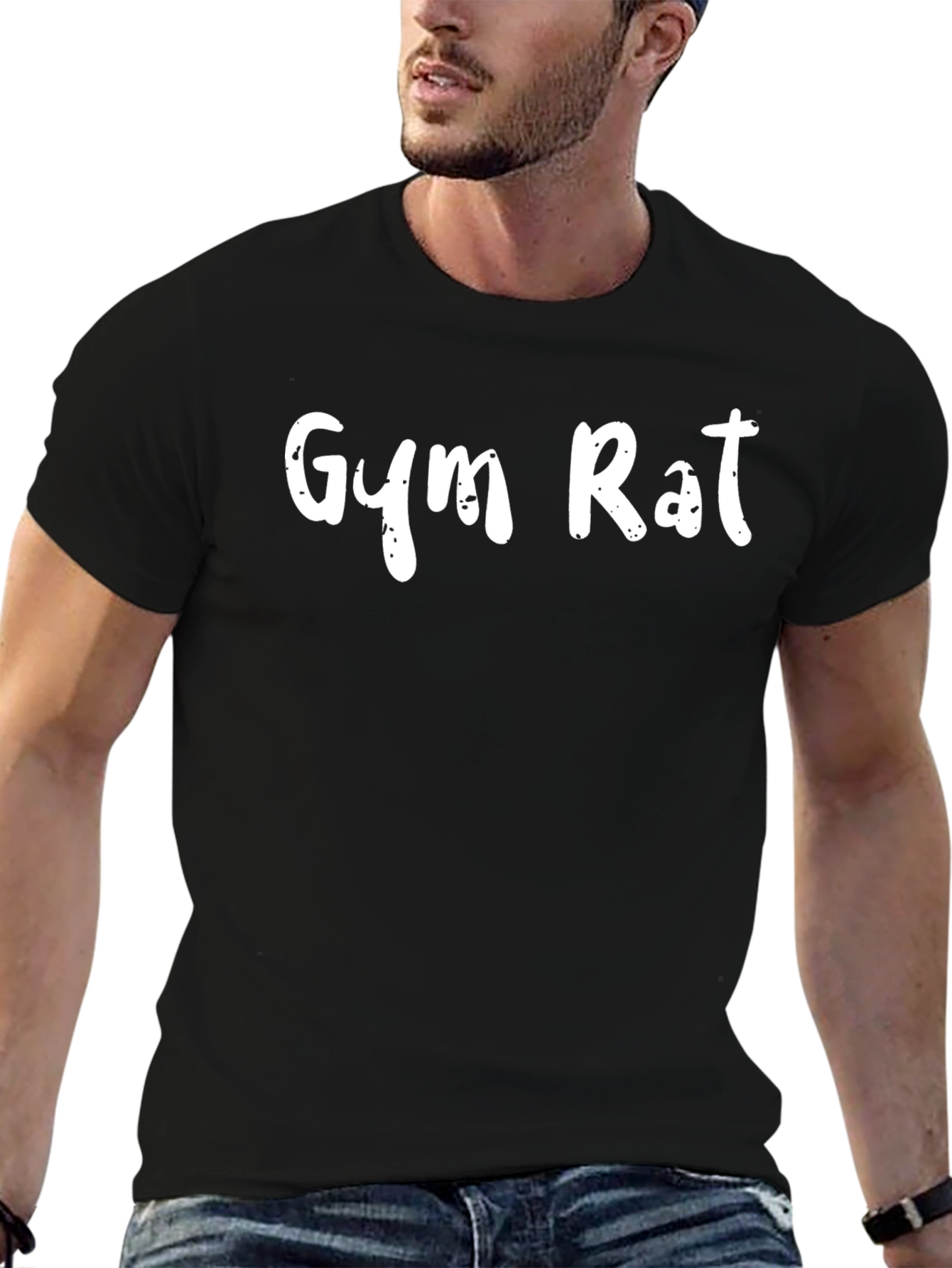 Gym Rat T-Shirt - Workout Fitness Apparel