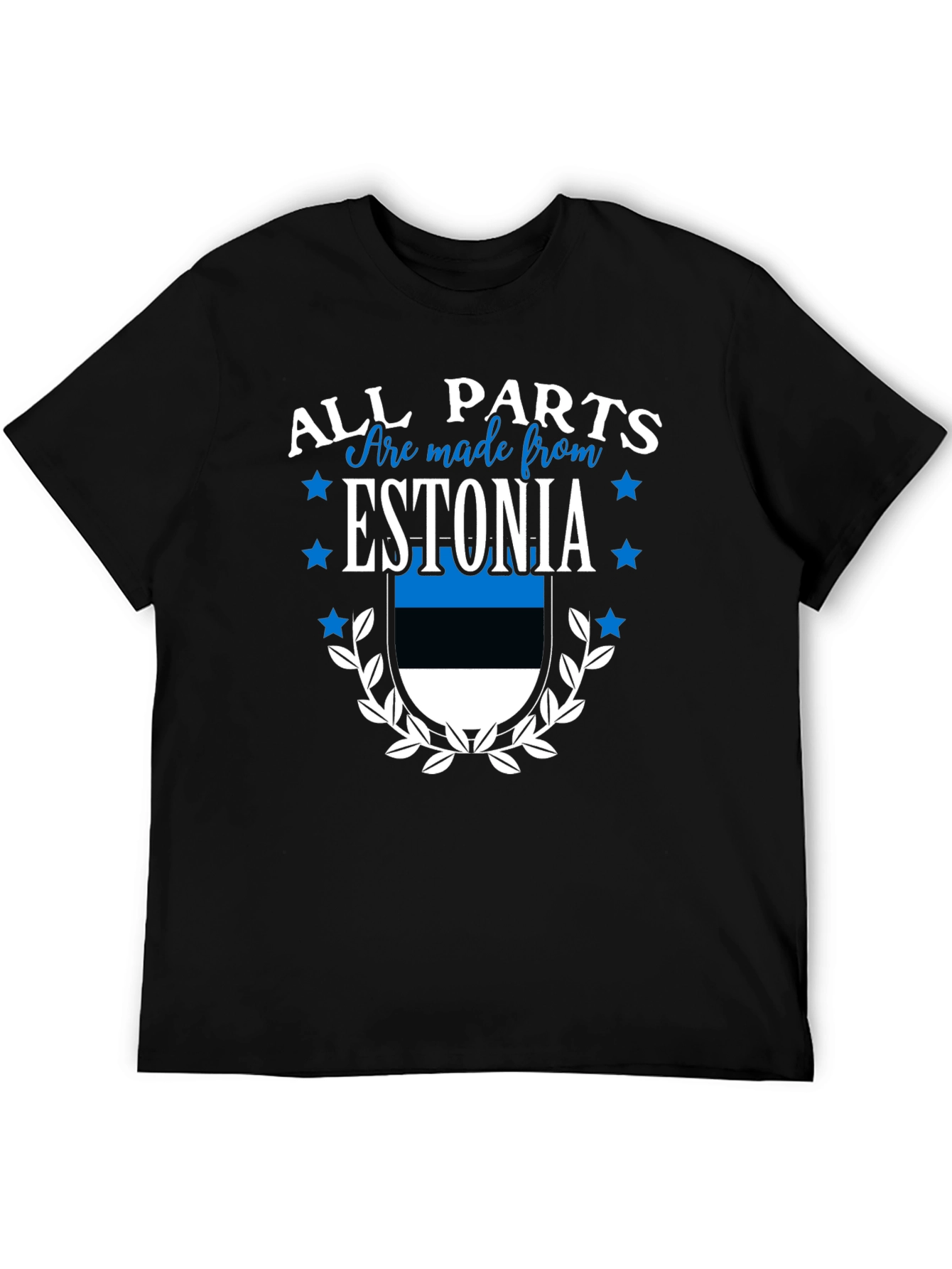 Estonia Pride T-Shirt: All Parts Made From Estonia