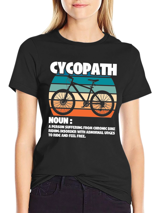 CycoPath Cyclist T-Shirt: Bike Riding Disorder Tee