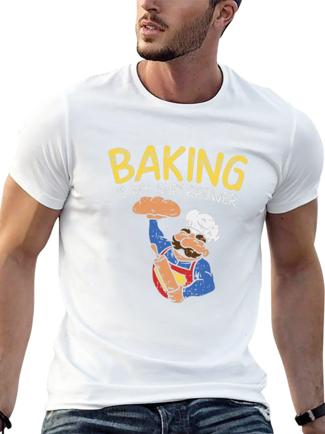 Baking is My Superpower Graphic T-Shirt