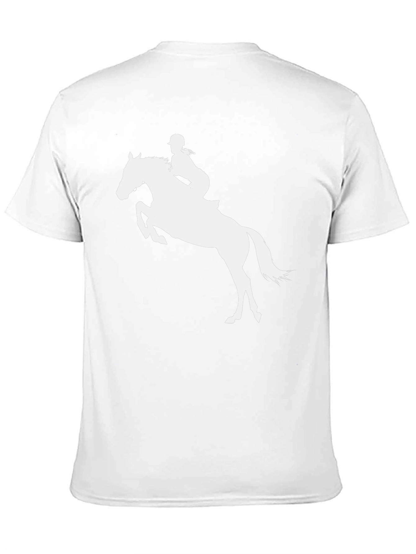 Equestrian Horse Riding T-Shirt - Black