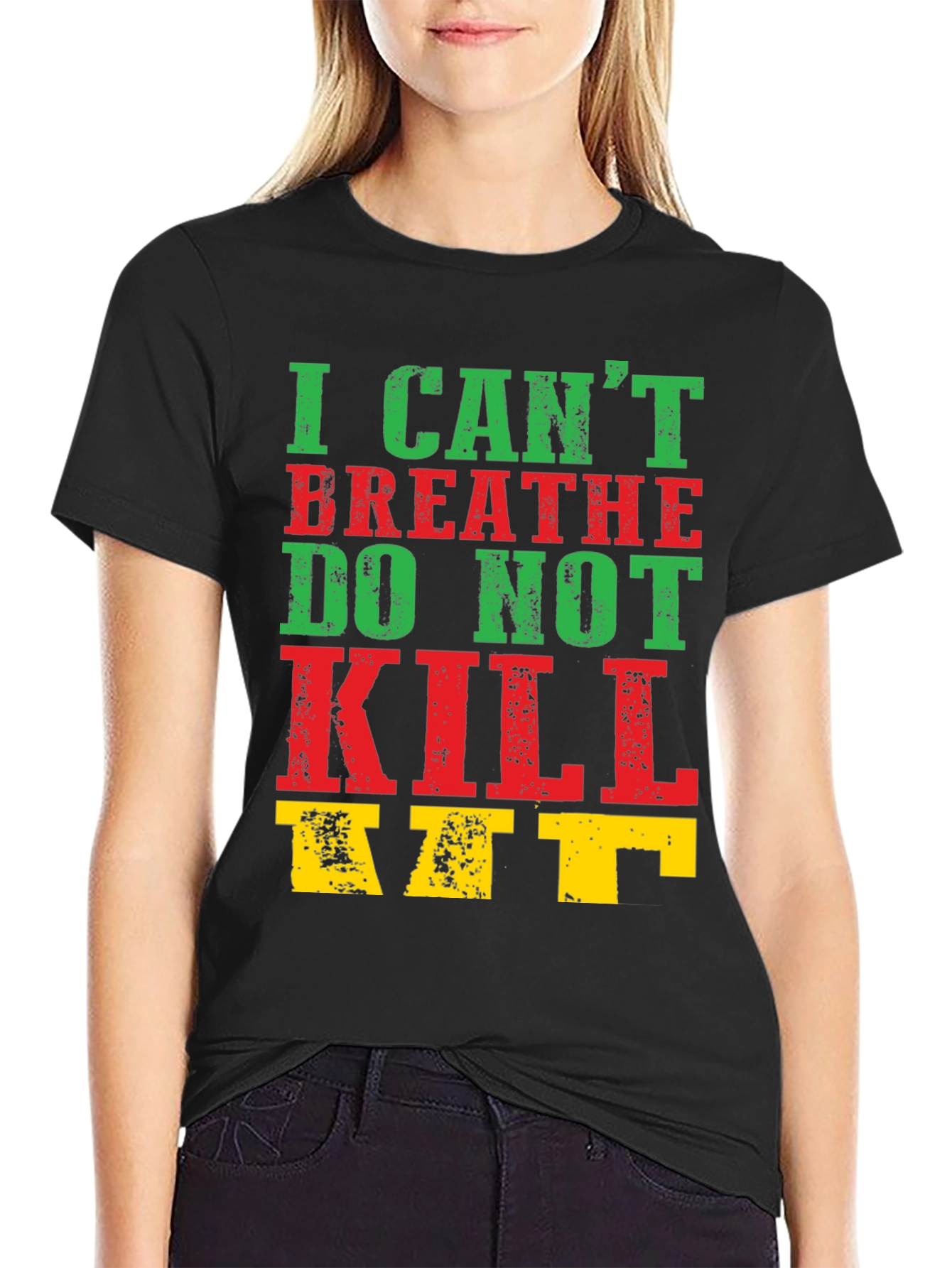 I Cant Breathe T-Shirt - Justice & Awareness