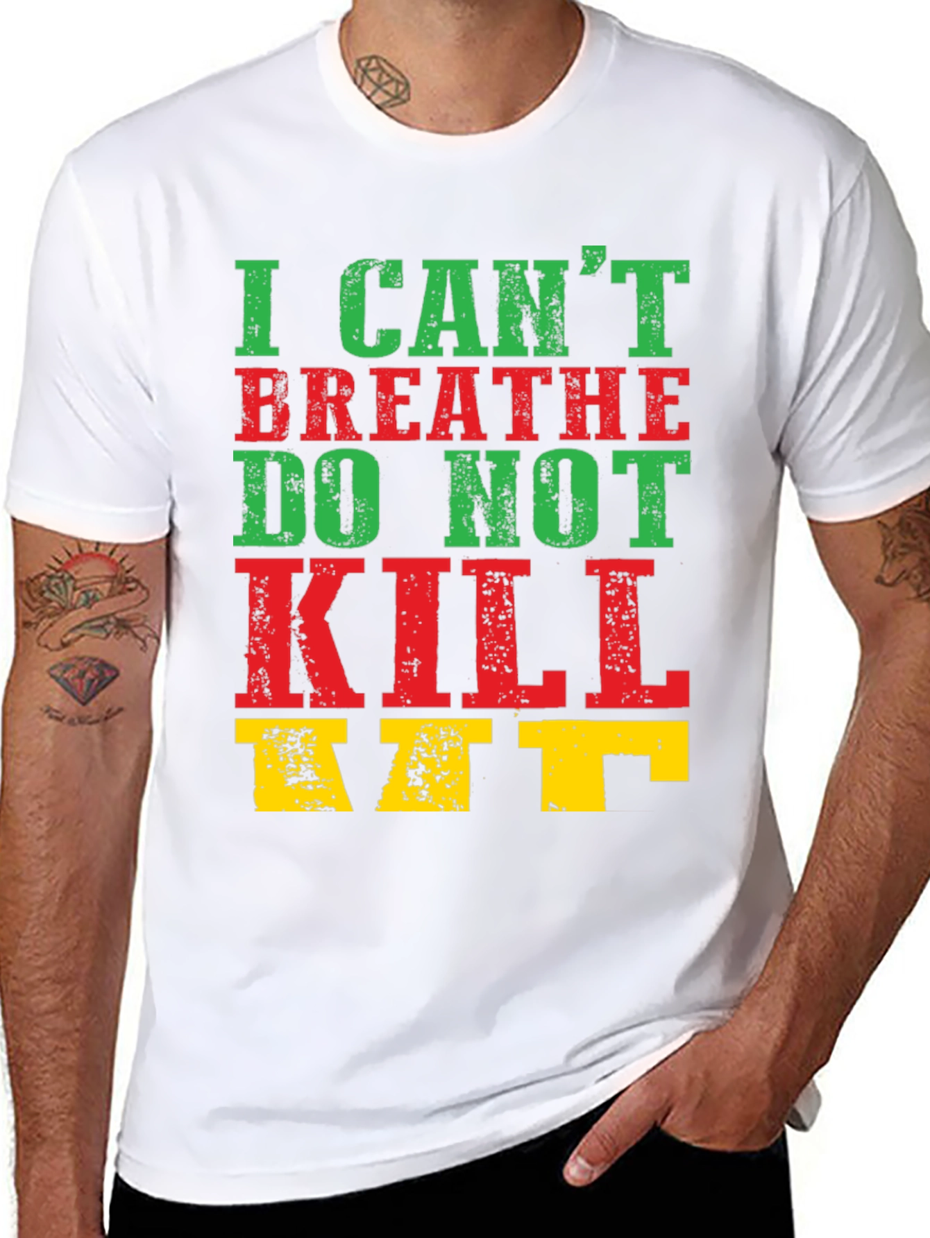 I Cant Breathe T-Shirt - Justice & Awareness