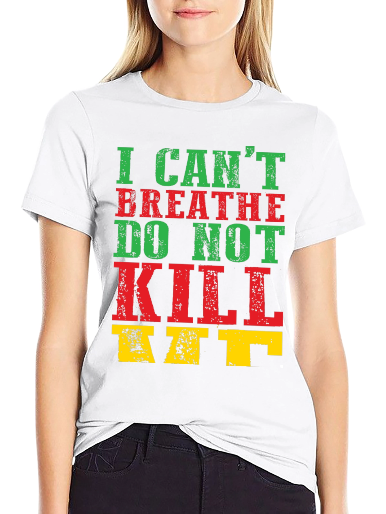 I Cant Breathe T-Shirt - Justice & Awareness