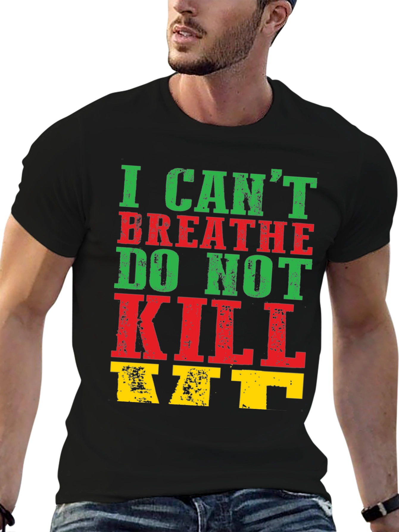 I Cant Breathe T-Shirt - Justice & Awareness