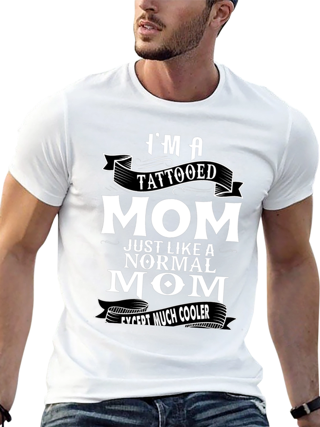 Tattooed Mom T-Shirt - Cool Graphic Tee