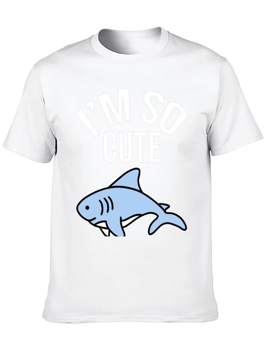 Im So Cute Shark Graphic T-Shirt