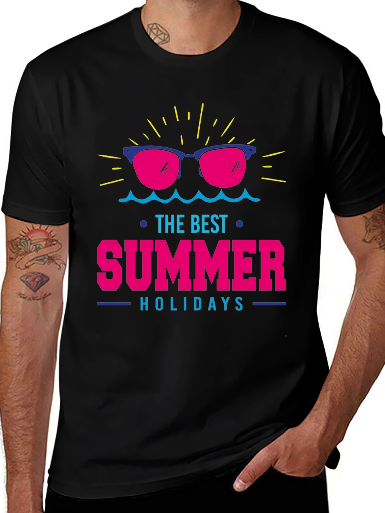 The Best Summer Holidays Graphic Tee