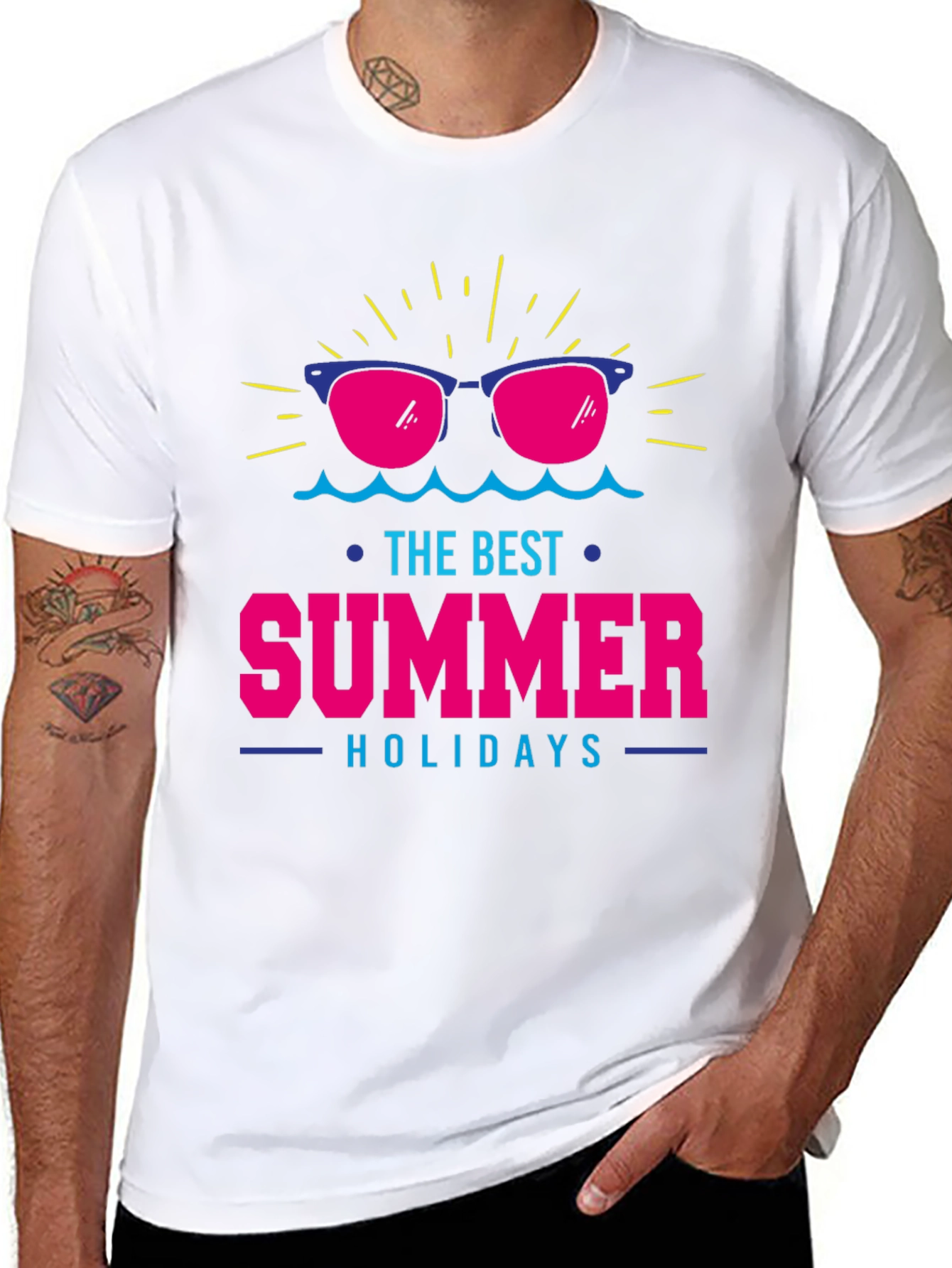 The Best Summer Holidays Graphic Tee