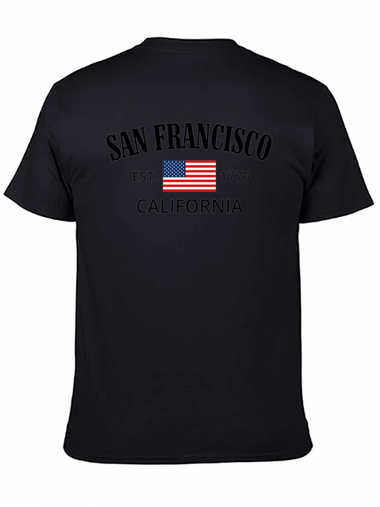 San Francisco California EST 1776 Graphic T-Shirt