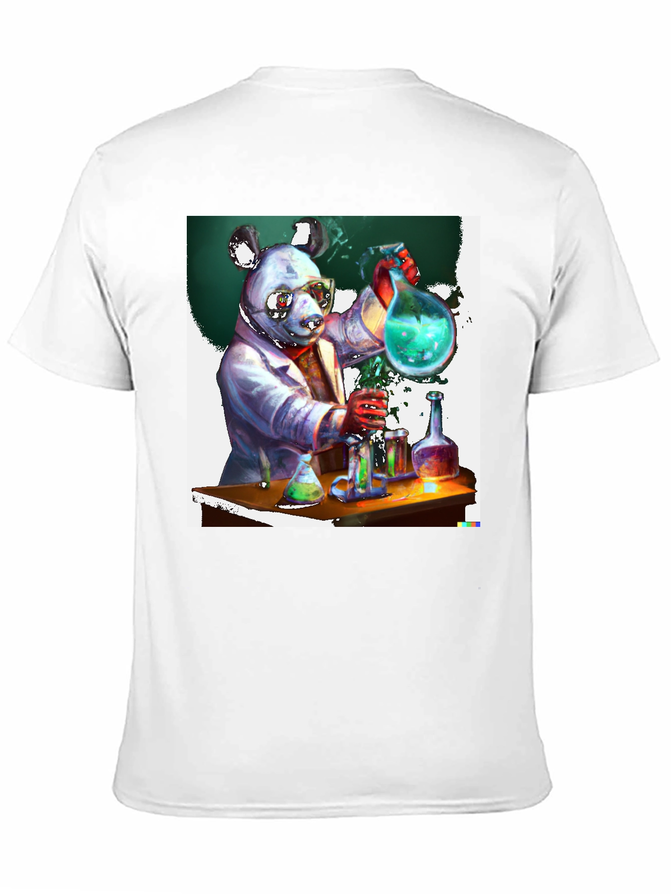 Scientist Panda Graphic Tee - Quirky & Unique