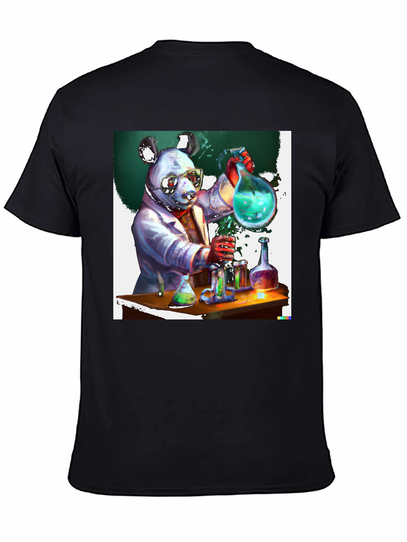 Scientist Panda Graphic Tee - Quirky & Unique