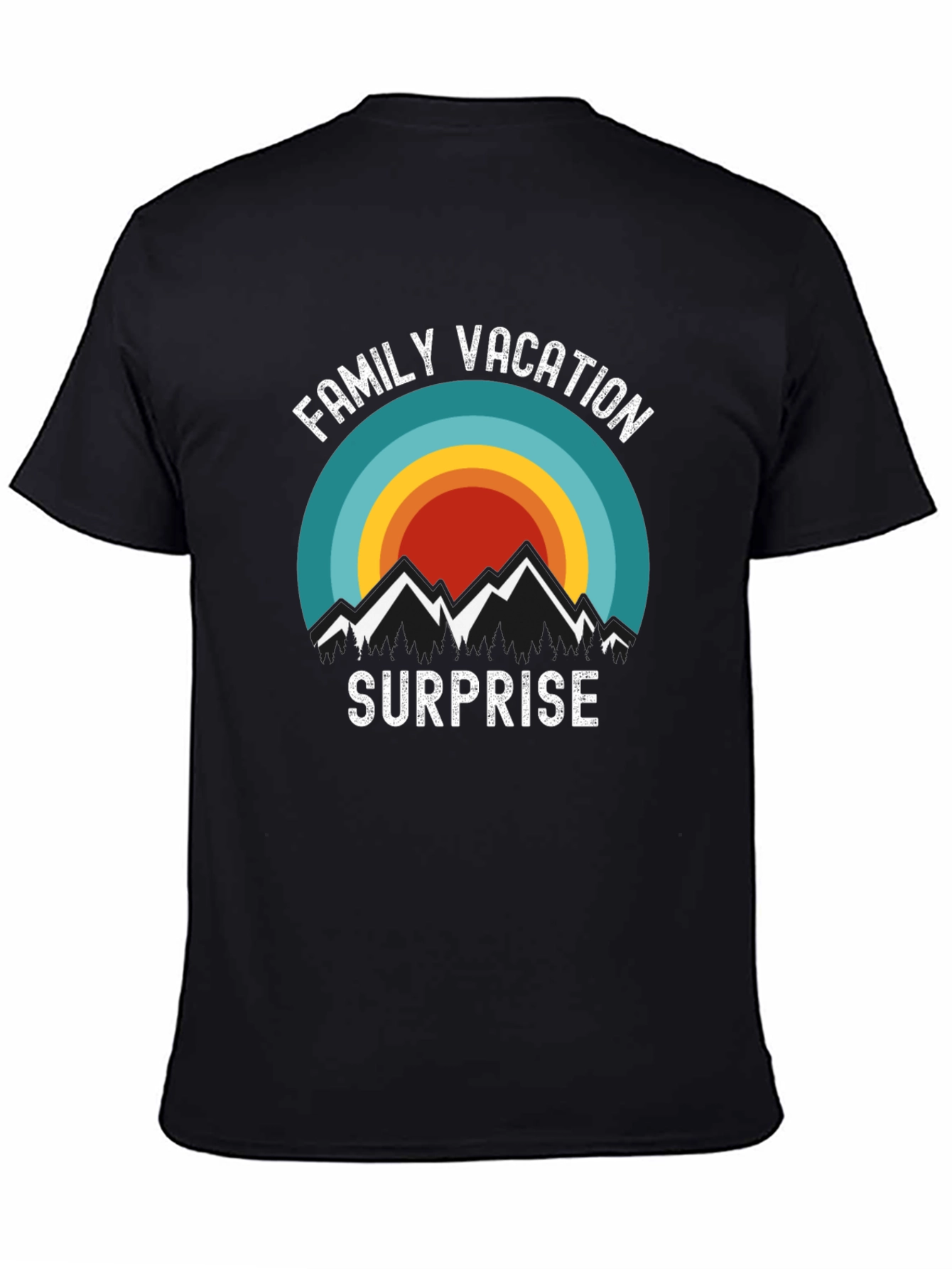 Family Vacation Surprise Graphic Tee