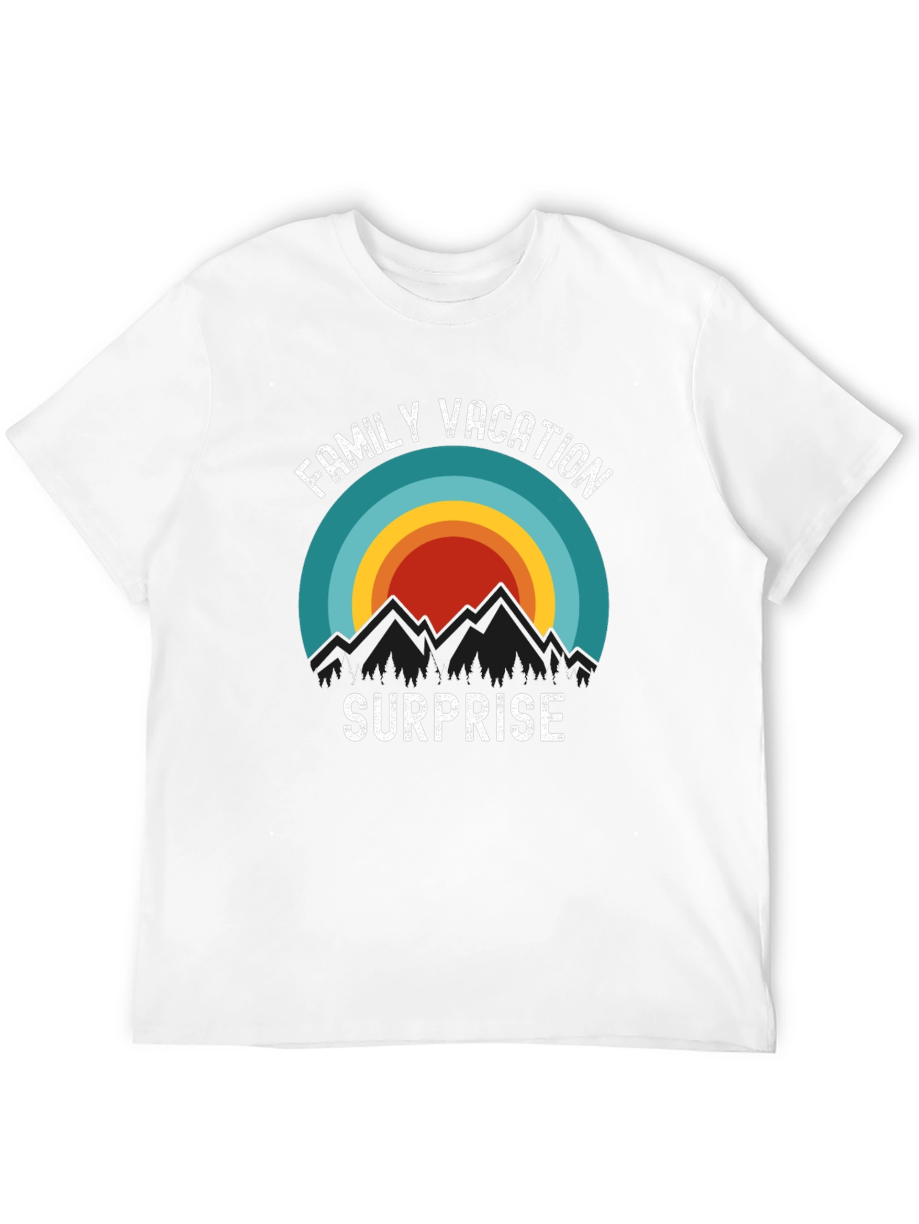 Family Vacation Surprise Graphic Tee