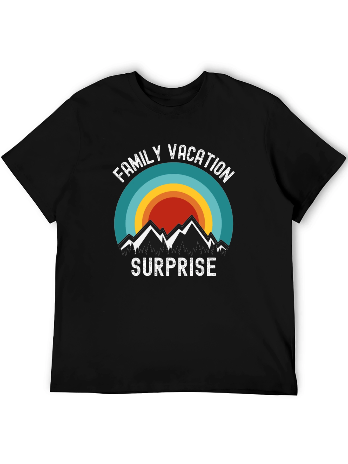 Family Vacation Surprise Graphic Tee
