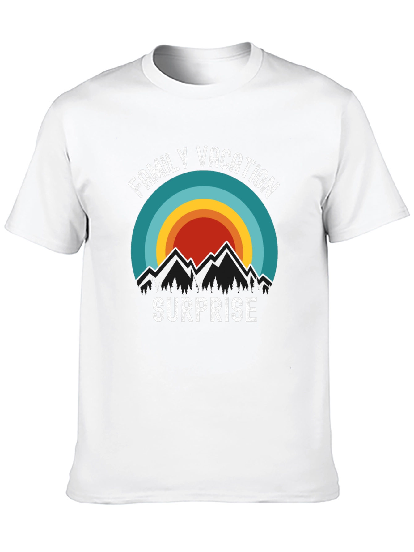 Family Vacation Surprise Graphic Tee