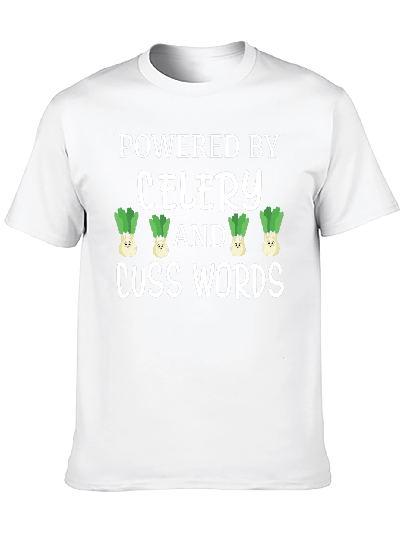 Powered By Celery & Cuss Words T-Shirt