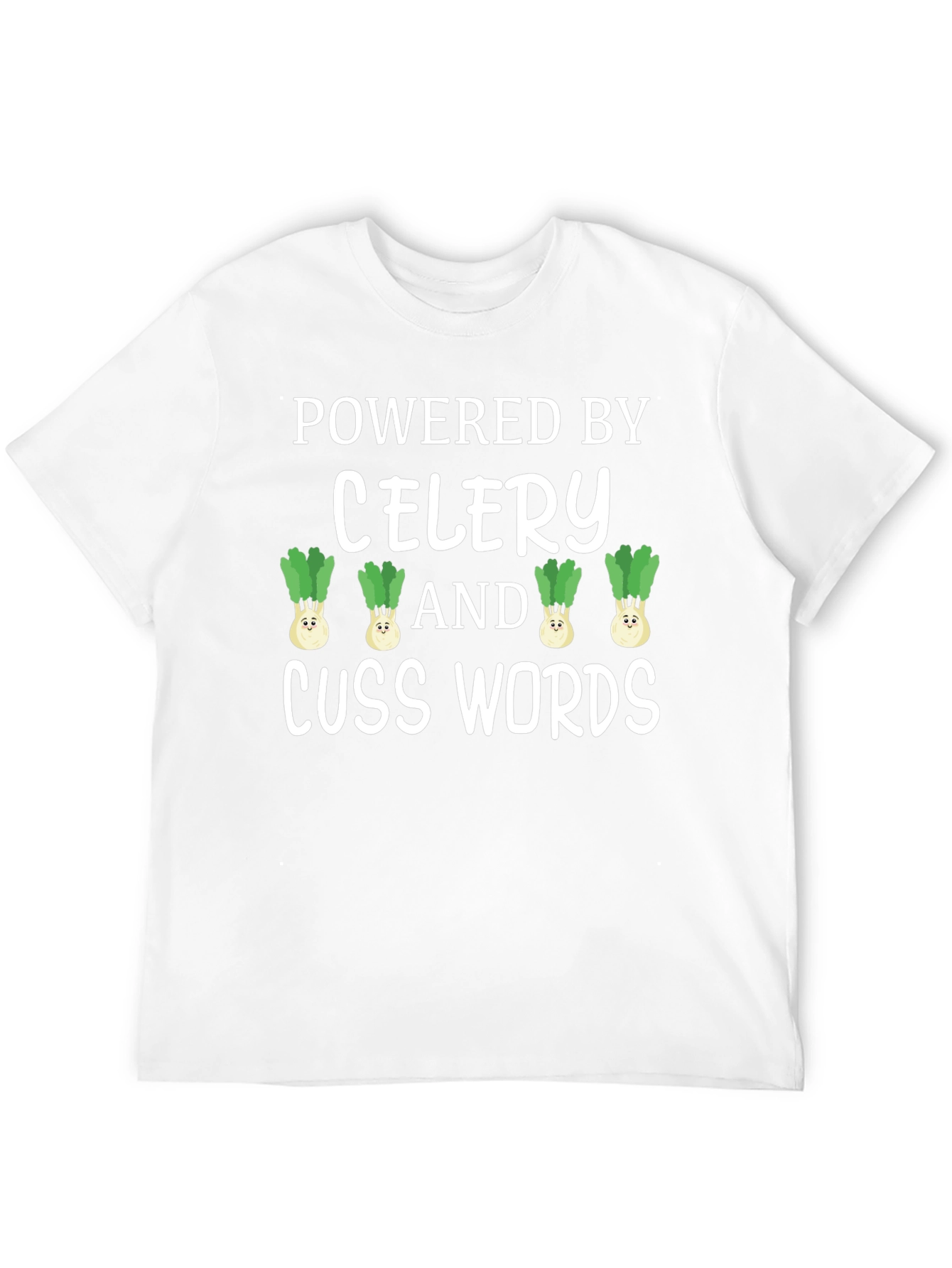 Powered By Celery & Cuss Words T-Shirt