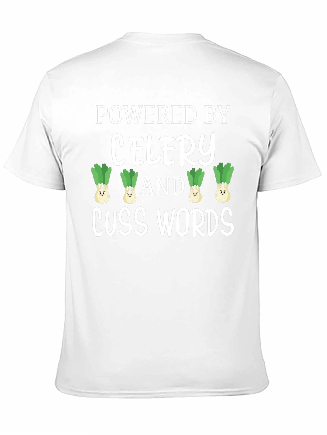 Powered By Celery & Cuss Words T-Shirt
