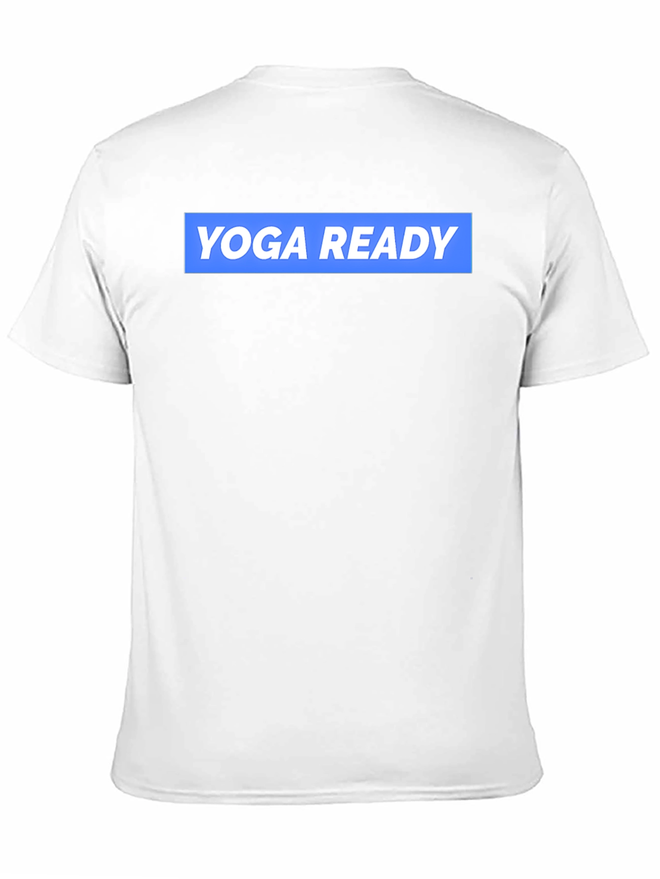 Yoga Ready Black Cotton Graphic Tee